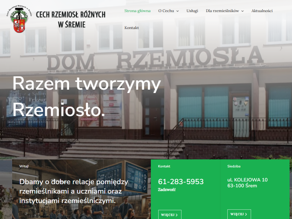 Nowa strona - nowy adres e mail